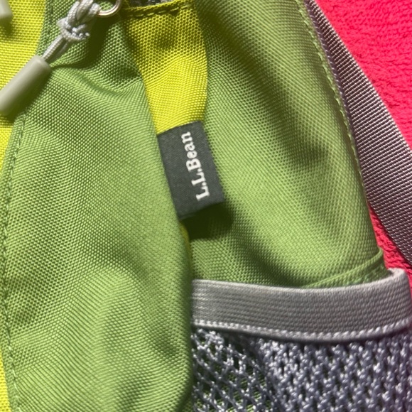 L L Bean Green lizard  Backpack - Picture 5 of 11